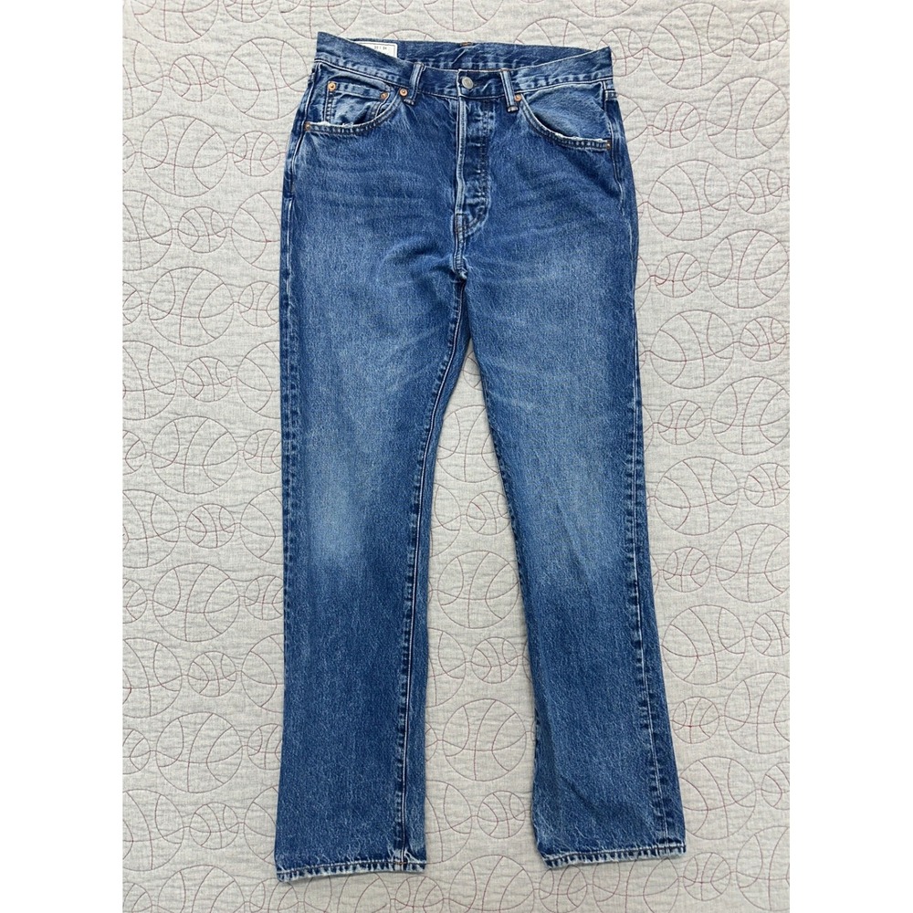GAP Jeans Blue Original Fit Straight Dark Wash / Mens 30 x 34